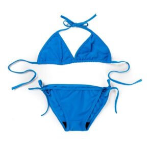 Women’S Bikini Solid Series Blue