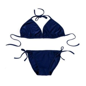 Women’S Bikini Solid Series Navy
