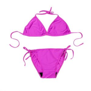 Women’S Bikini Solid Series Pink