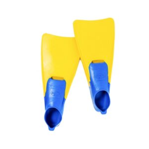 Long Fish Fins Yellow Blue